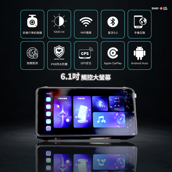 鋼盾 NEO-SHIELD 機車CarPlay 詳情長圖